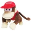 Diddy Kong Plush (S) AC21 Super Mario ALL STAR COLLECTION(Diddy Kong Plush S Ac21 Super Mario All Star Collection) -ICHIBA TOYS SHOP diddy kong plush s ac21 super mario all star collection plush san ei boeki 766987