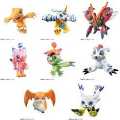 MegaHouse DigiColle! Figure MIX - Digimon Adventure (8Pcs/BOX)(Digicolle Figure Mix Digimon Adventure 8pcs Box)