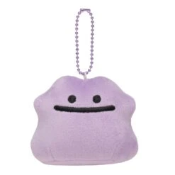 Ditto Mochiricchi Mascot Plush Keychain Pokémon Dolls(Ditto Mochiricchi Mascot Plush Keychain Pokemon Dolls)