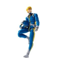 MegaHouse Earth Federation Forces Sleggar Law Normal Suit Ver. Posable Figure G.M.G. COLLECTION 11 - Mobile Suit Gundam(Earth Federation Forces Sleggar Law Normal Suit Ver Posable Figure G M G Collection 11 Mobile Suit Gundam)