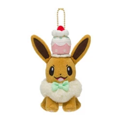 Eevee Mascot Plush Keychain Pokémon Mysterious Tea Party(Eevee Mascot Plush Keychain Pokemon Mysterious Tea Party)