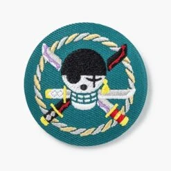 Embroidery Tin Badge Vol.2 - ONE PIECE (1Pcs/Random)(Embroidery Tin Badge Vol 2 One Piece 1pcs Random) -ICHIBA TOYS SHOP embroidery tin badge vol2 one piece 1pcsrandom pin toei animation 144077