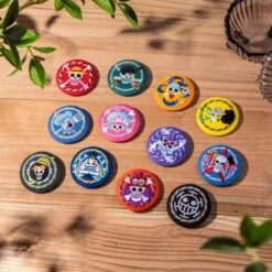Embroidery Tin Badge Vol.2 - ONE PIECE (1Pcs/Random)(Embroidery Tin Badge Vol 2 One Piece 1pcs Random)