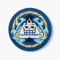 Embroidery Tin Badge Vol.2 - ONE PIECE (1Pcs/Random)(Embroidery Tin Badge Vol 2 One Piece 1pcs Random) -ICHIBA TOYS SHOP embroidery tin badge vol2 one piece 1pcsrandom pin toei animation 604893