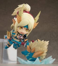 GOOD SMILE COMPANY Female Hunter (Zinogre Alpha Armor - "α Ver. DX")Nendoroid Figure (No.1407‐DX) Monster Hunter World: Iceborne(Female Hunter Zinogre Alpha Armor A Ver Dx Nendoroid Figure No 1407 Dx Monster Hunter World Iceborne) -ICHIBA TOYS SHOP female hunter zinogre alpha armor a ver dx nendoroid figure no1407 dx monster hunter world iceborne figure good smile company 453789