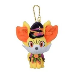 Fennekin Mascot Plush Keychain Halloween Harvest Festival(Fennekin Mascot Plush Keychain Halloween Harvest Festival)