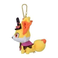 Fennekin Mascot Plush Keychain Halloween Harvest Festival(Fennekin Mascot Plush Keychain Halloween Harvest Festival) -ICHIBA TOYS SHOP fennekin mascot plush keychain halloween harvest festival keychain pokemon center 887206