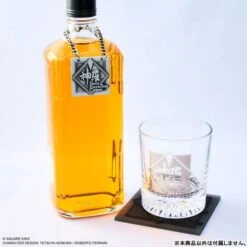 Square Enix Final Fantasy VII Rebirth Glass & Coaster Set Shinra Inc.(Final Fantasy Vii Rebirth Glass Coaster Set Shinra Inc) -ICHIBA TOYS SHOP final fantasy vii rebirth glass coaster set shinra inc office product square enix 501640