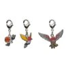 Fletchling, Fletchinder, Talonflame - National Pokédex Metal Charm Keychain #661, #662, #663(Fletchling Fletchinder Talonflame National Pokedex Metal Charm Keychain 661 662 663) -ICHIBA TOYS SHOP fletchling fletchinder talonflame national pokedex metal charm keychain 661 662 663 keychain pokemon center 978716