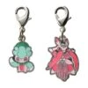 Fomantis, Lurantis - National Pokédex Metal Charm Keychain #753, #754(Fomantis Lurantis National Pokedex Metal Charm Keychain 753 754) -ICHIBA TOYS SHOP fomantis lurantis national pokedex metal charm keychain 753 754 keychain pokemon center 457827