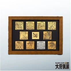 Framed Pins Collection - Monster Hunter 20th Anniversary (Complete Set)(Framed Pins Collection Monster Hunter 20th Anniversary Complete Set)