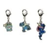 Froakie, Frogadier, Greninja - National Pokédex Metal Charm Keychain #656, #657, #658(Froakie Frogadier Greninja National Pokedex Metal Charm Keychain 656 657 658) -ICHIBA TOYS SHOP froakie frogadier greninja national pokedex metal charm keychain 656 657 658 keychain pokemon center 391374
