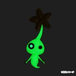 NINTENDO Glow PIKMIN Badge(Glow Pikmin Badge) -ICHIBA TOYS SHOP glow pikmin badge jewelry nintendo 501775