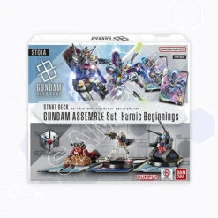 GUNDAM ASSEMBLE Starter Set Heroic Beginnings (ST01A) - GUNDAM Card Game(Gundam Assemble Starter Set Heroic Beginnings St01a Gundam Card Game)