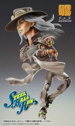 Gyro Zeppeli Third Super Action Statue Figure - JoJo's Bizarre Adventure Part.VII (Steel Ball Run)(Gyro Zeppeli Third Super Action Statue Figure Jojos Bizarre Adventure Part Vii Steel Ball Run) -ICHIBA TOYS SHOP gyro zeppeli third super action statue figure jojos bizarre adventure partvii steel ball run figure medicos entertainment 145042