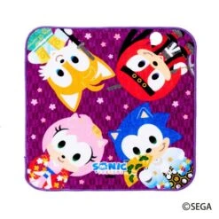 Sega Hand Towel D (Sengoku Purple) - SONIC＆FRIENDS(Hand Towel D Sengoku Purple Sonic Friends)