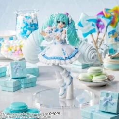 Sega Hatsune Miku Figure Series Luminasta "Hatsune Miku X Cinnamoroll" (White Dress Ver.)(Hatsune Miku Figure Series Luminasta Hatsune Miku X Cinnamoroll White Dress Ver) -ICHIBA TOYS SHOP hatsune miku figure series luminasta hatsune miku x cinnamoroll white dress ver figure sega 310086