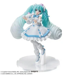 Sega Hatsune Miku Figure Series Luminasta "Hatsune Miku X Cinnamoroll" (White Dress Ver.)(Hatsune Miku Figure Series Luminasta Hatsune Miku X Cinnamoroll White Dress Ver)
