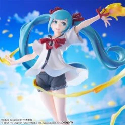 Sega Hatsune Miku Figure Shiny T.R. Project DIVA MEGA39's FIGURIZMa(Hatsune Miku Figure Shiny T R Project Diva Mega39s Figurizma) -ICHIBA TOYS SHOP hatsune miku figure shiny tr project diva mega39s figurizma figure sega 485116