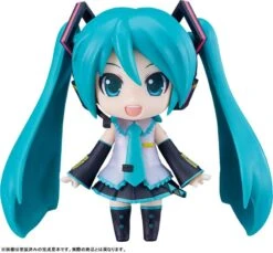 GOOD SMILE COMPANY Hatsune Miku Nendoroid Figure Plamo Character Vocal Series 01(Hatsune Miku Nendoroid Figure Plamo Character Vocal Series 01)