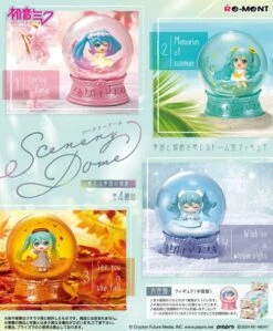 Hatsune Miku Series Figure: Scenery Dome -Performance Of The Seasonal Story- (4Pack BOX)(Hatsune Miku Series Figure Scenery Dome Performance Of The Seasonal Story 4pack Box)