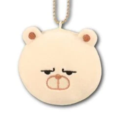 Hiking Bear Vanilla Macaron Mascot Plush - SANJI No OYATSU(Hiking Bear Vanilla Macaron Mascot Plush Sanji No Oyatsu)