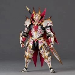 Hunter (Male) Figure Malzeno Armor Set ~ Revoltech Amazing Yamaguchi Series - Monster Hunter Rise: Sunbreak(Hunter Male Figure Malzeno Swordsman Set Revoltech Amazing Yamaguchi Series Monster Hunter Rise Sunbreak)