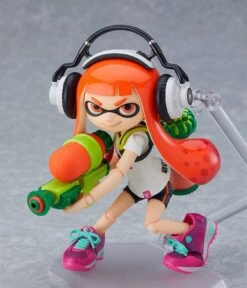 GOOD SMILE COMPANY Inkling Girl Figma Figure DX Edition - Splatoon(Inkling Girl Figma Figure Dx Edition Splatoon) -ICHIBA TOYS SHOP inkling girl figma figure dx edition splatoon figure good smile company 816869