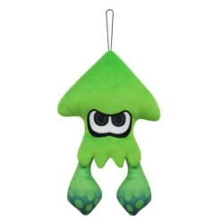 Inkling Squid Neon Green Plush (S) SP15 Slatoon 2 ALL STAR COLLECTION(Inkling Squid Neon Green Plush S Sp15 Slatoon 2 All Star Collection)