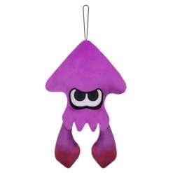 Inkling Squid Neon Purple Plush (S) SP17 Slatoon 2 ALL STAR COLLECTION(Inkling Squid Neon Purple Plush S Sp17 Slatoon 2 All Star Collection)