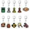 CAPCOM Item Icon Acrylic Keychain - Monster Hunter Wilds (10Pcs/BOX)(Item Icon Acrylic Keychain Monster Hunter Wilds 10pcs Box) -ICHIBA TOYS SHOP item icon acrylic keychain monster hunter wilds 10pcsbox keychain capcom 682903