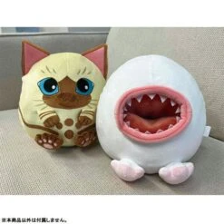 CAPCOM Khezu Fuwatama (Fluffy) Eggshaped Plush Monster Hunter(Khezu Fuwatama Fluffy Eggshaped Plush Monster Hunter) -ICHIBA TOYS SHOP khezu fuwatama fluffy eggshaped plush monster hunter plush capcom 579447
