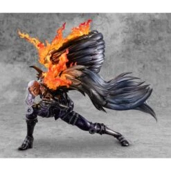 MegaHouse King "The Conflagration" Figure Portrait.Of.Pirates “WA-MAXIMUM” ~Beasts Pirates All-Star~ ONE PIECE(King The Conflagration Figure Portrait Of Pirates Wa Maximum Beasts Pirates All Star One Piece)