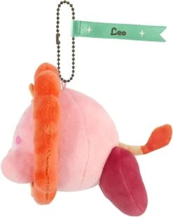 Kirby Zodiac Sign Leo Mascot Plush Keychain Kirby Horoscope Collection(Kirby Zodiac Sign Leo Mascot Plush Keychain Kirby Horoscope Collection) -ICHIBA TOYS SHOP kirby zodiac sign leo mascot plush keychain kirby horoscope collection keychain san ei boeki 125579