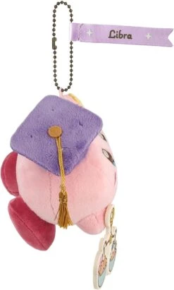 Kirby Zodiac Sign Libra Mascot Plush Keychain Kirby Horoscope Collection(Kirby Zodiac Sign Libra Mascot Plush Keychain Kirby Horoscope Collection) -ICHIBA TOYS SHOP kirby zodiac sign libra mascot plush keychain kirby horoscope collection keychain san ei boeki 381933