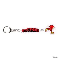 Knuckles Double Acrylic Keychain (Let's Do It!) - Sonic The Hedgehog(Knuckles Double Acrylic Keychain Lets Do It Sonic The Hedgehog)