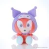 Sega Knuckles × Kuromi Plush (M) - SONIC＆FRIENDS Sanrio Characters(Knuckles X Kuromi Plush M Sonic Friends Sanrio Characters) -ICHIBA TOYS SHOP knuckles x kuromi plush m sonicfriends sanrio characters plush sega 198620
