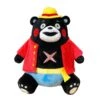 Kumamon Luffy Plush Sitting Ver. - ONE PIECE(Kumamon Luffy Plush Sitting Ver One Piece) -ICHIBA TOYS SHOP kumamon luffy plush sitting ver one piece plush toei animation 383395