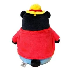 Kumamon Luffy Plush Sitting Ver. - ONE PIECE(Kumamon Luffy Plush Sitting Ver One Piece) -ICHIBA TOYS SHOP kumamon luffy plush sitting ver one piece plush toei animation 648893