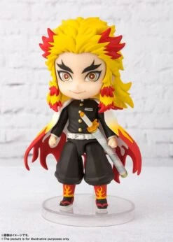 Kyojuro Rengoku Figure Figuarts Mini (No.022) Demon Slayer: Kimetsu No Yaiba(Kyojuro Rengoku Figure Figuarts Mini No 022 Demon Slayer Kimetsu No Yaiba) -ICHIBA TOYS SHOP kyojuro rengoku figure figuarts mini no022 demon slayer kimetsu no yaiba figure bandai namco 261307