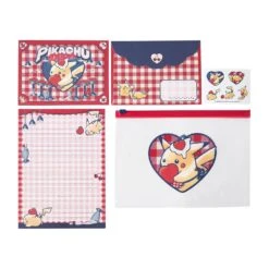 Letter Set PIKACHU DINER(Letter Set Pikachu Diner) -ICHIBA TOYS SHOP letter set pikachu diner paper products pokemon center 841145