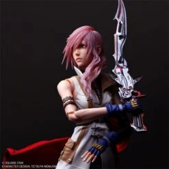 Square Enix Lightning PLAY ARTS SHIN Figure - Final Fantasy XIII(Lightning Play Arts Shin Figure Final Fantasy Xiii) -ICHIBA TOYS SHOP lightning play arts shin figure final fantasy xiii figure square enix 448408