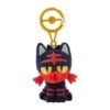 Litten Mascot Plush With Carabiner(Litten Mascot Plush With Carabiner) -ICHIBA TOYS SHOP litten mascot plush with carabiner mascot plush keychain pokemon center 446322