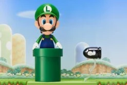 GOOD SMILE COMPANY Luigi Nendoroid Figure (No.393) Super Mario(Luigi Nendoroid Figure No 393 Super Mario) -ICHIBA TOYS SHOP luigi nendoroid figure no393 super mario figure good smile company 854093