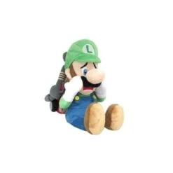 Luigi With Poltergust Plush (Frightened Ver.) - Luigi's Mansion 2 HD(Luigi With Poltergust Plush Frightened Ver Luigis Mansion 2 Hd)