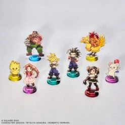 Square Enix Mini Acrylic Stand Collection - Final Fantasy VII Rebirth (8Pcs/BOX)(Mini Acrylic Stand Collection Final Fantasy Vii Rebirth 8pcs Box)