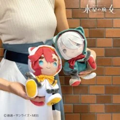 Miorine Rembran Chibi Plush (Kemopon) - Mobile Suit Gundam: The Witch From Mercury(Miorine Rembran Chibi Plush Kemopon Mobile Suit Gundam The Witch From Mercury) -ICHIBA TOYS SHOP miorine rembran chibi plush kemopon mobile suit gundam the witch from mercury plush tripod 577306