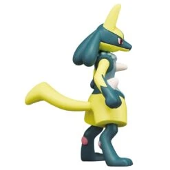MONCOLLÉ Figure MS-52 Shiny (Yellow) Lucario(Moncolle Figure Ms 34 Shiny Yellow Lucario) -ICHIBA TOYS SHOP moncolle figure ms 52 shiny yellow lucario figure takara tomy 173905