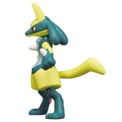 MONCOLLÉ Figure MS-52 Shiny (Yellow) Lucario(Moncolle Figure Ms 34 Shiny Yellow Lucario) -ICHIBA TOYS SHOP moncolle figure ms 52 shiny yellow lucario figure takara tomy 370475