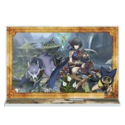 CAPCOM Monster Hunter Rise Diorama Acrylic Stand(Monster Hunter Rise Diorama Acrylic Stand)